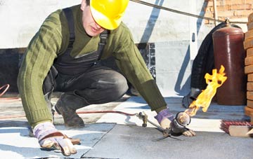 Trecastle flat roof construction